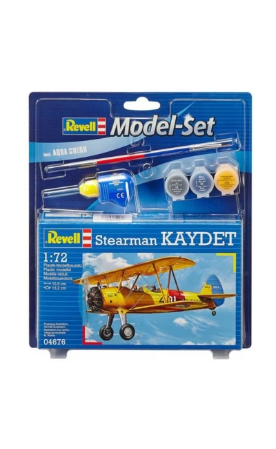 VBU64676 REVELL MODEL SET STEARMAN-64676