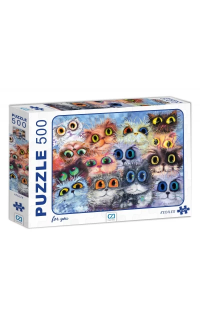 CA.7506 KEDİLER 500 PARÇA PUZZLE