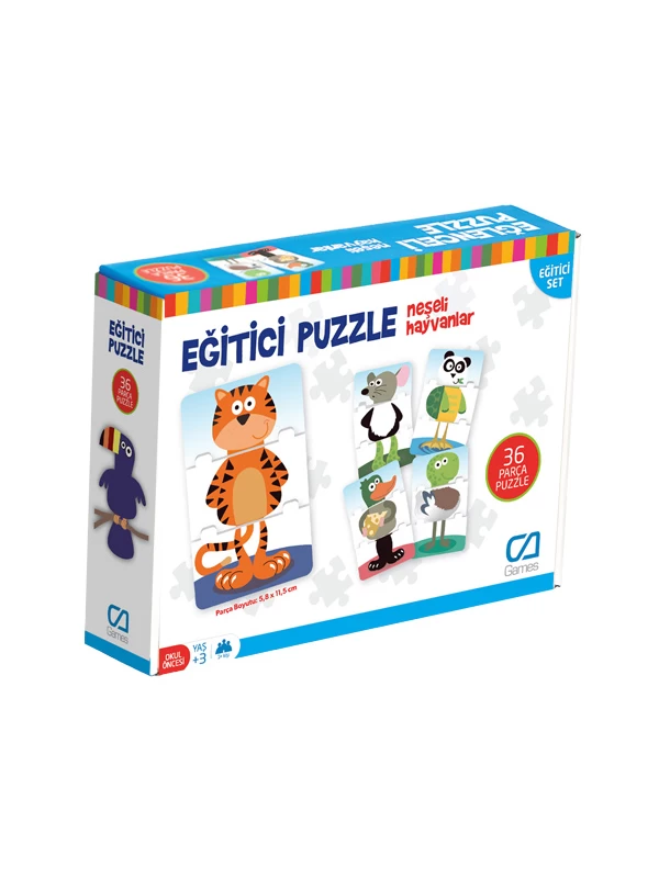 CA.5028 GİZZ NEŞELİ HAYVANLAR PUZZLE…