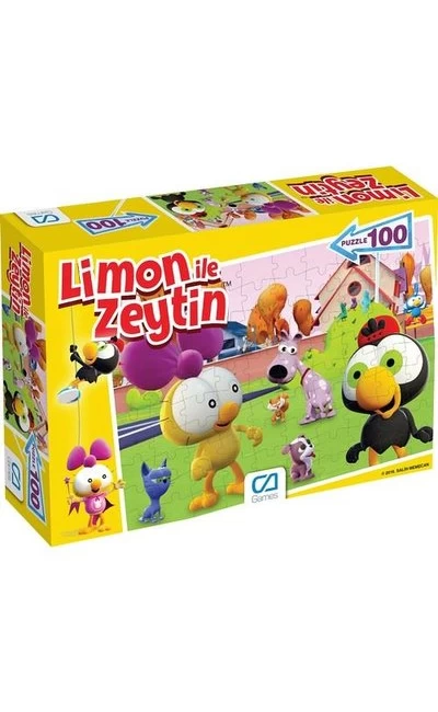 CA.5084-LİMON İLE ZEYTİN PUZZLE 100