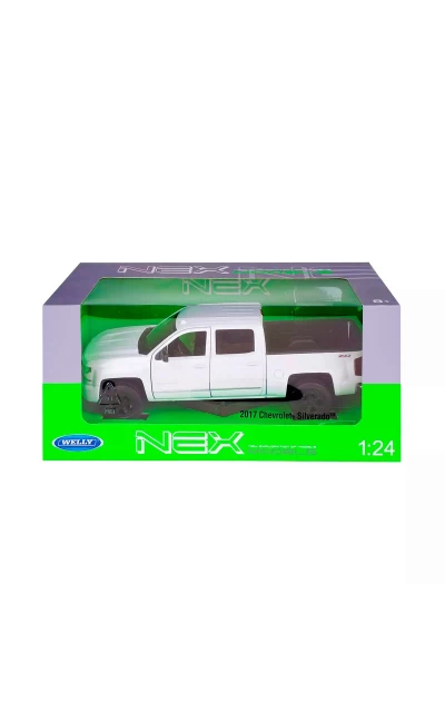 WELLY 24083  1:24 DIE CAST CHEVROLET SILVER
