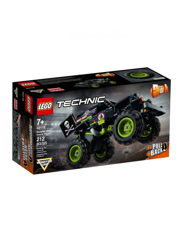 LMT42118 LEGO TECHNİC MONSTER JAM® GRAVE DİGGER® 42118 CANAVAR KAMYON …