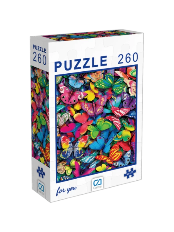CA.6007 KELEBEKLER PUZZLE 260 PARÇA…