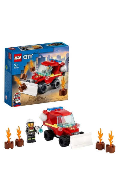 LSC60279 LEGO CİTY İTFAİYE JİPİ 60279 YAPIM SETİ; ÇOCUKLAR İÇİN HARİKA BİR YAPIM OYUNCAĞI OLAN İTFAİ