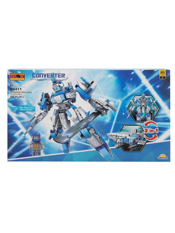 C0411 BLX Converter Dönüşebilen Robot 2 in 1 Serisi…