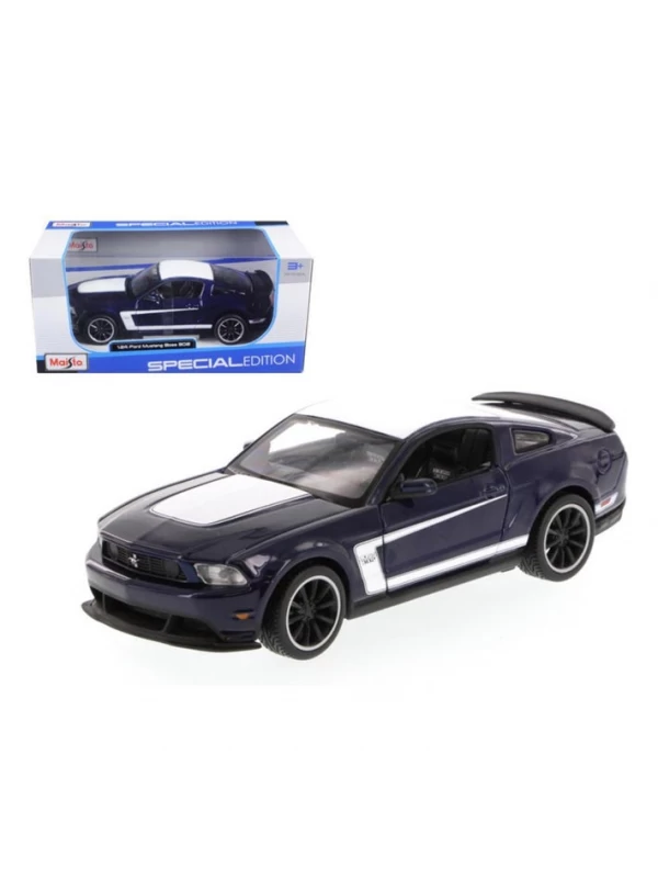 Maisto 1:24 Ford Mustang Boss 302 Matte Black…