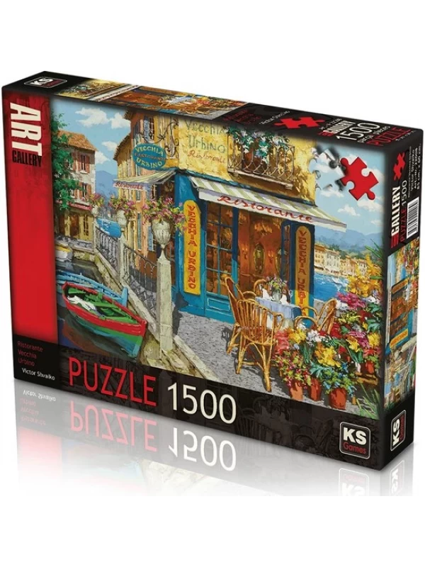 Ristorante Vecchia Urbino Puzzle - 1500 Parça - 8681842220089…
