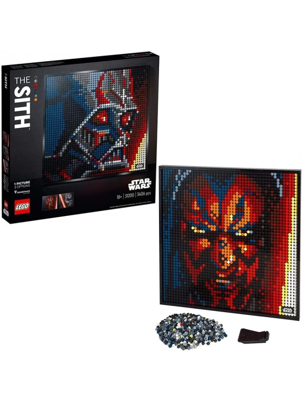 LAD31200 LEGO Art Deco Art Star Wars Sith Tablo Yapım Seti…