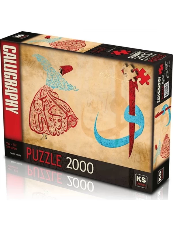 22503 Onur KS Games Semazen Vav 2000 Parça Puzzle…