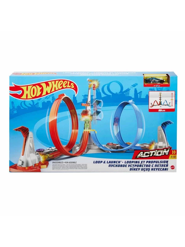 GRW39 Hot Wheels Dikey Uçuş Heyecan Yarış Seti…