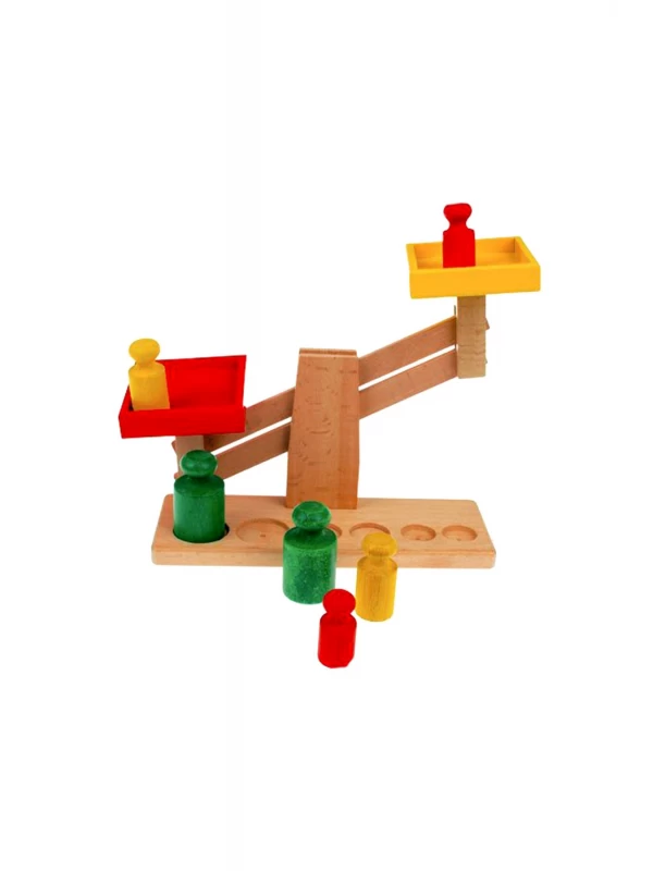 KR066 Karsan Kutulu Ahşap Terazi Eğitici Set…