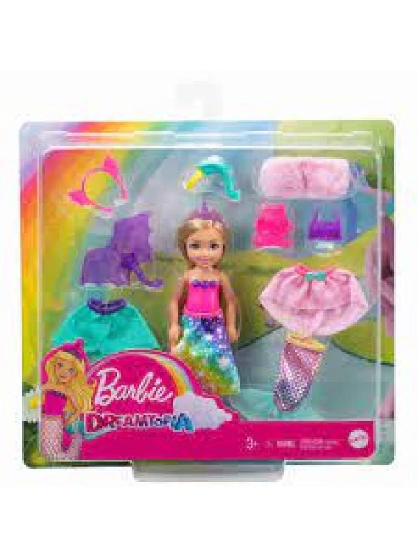 GTF40 Barbie Dreamtopia Chelsea ve Kostümleri Oyun Seti…