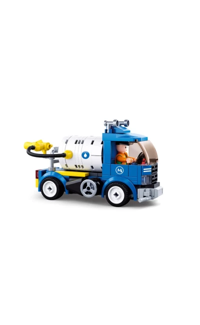 B0781C Sluban Town Su Tankeri Lego Set ''121 Parça''