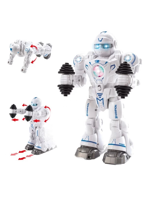 6026 KZL Sesli Işıklı Hareketli Atletik Sporcu Robot…