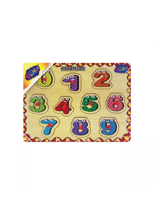ONY-206/207/208 Onyıl Ahşap Tutmalı Rakamlar Puzzle…
