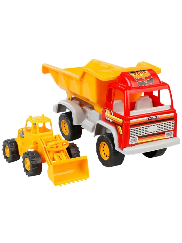 97 Uçar Kids Inşaat Kamyonum Ve Mini Buldozer…