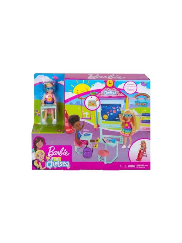 GHV80 Barbie Chelsea Okulda Oyun Seti…