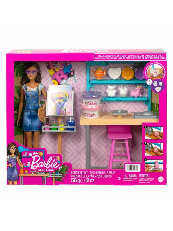 HCM85 Barbie'nin Sanat Atölyesi Oyun Seti…