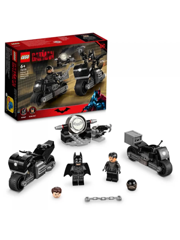 LSS76179 LEGO Süper Heroes Batman ve Selina Kyleın Motosiklet Takibi…
