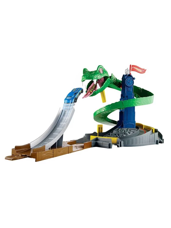 FNB20 Hot Wheels Kobra Macerası Yılan Geçidi Oyun Seti…