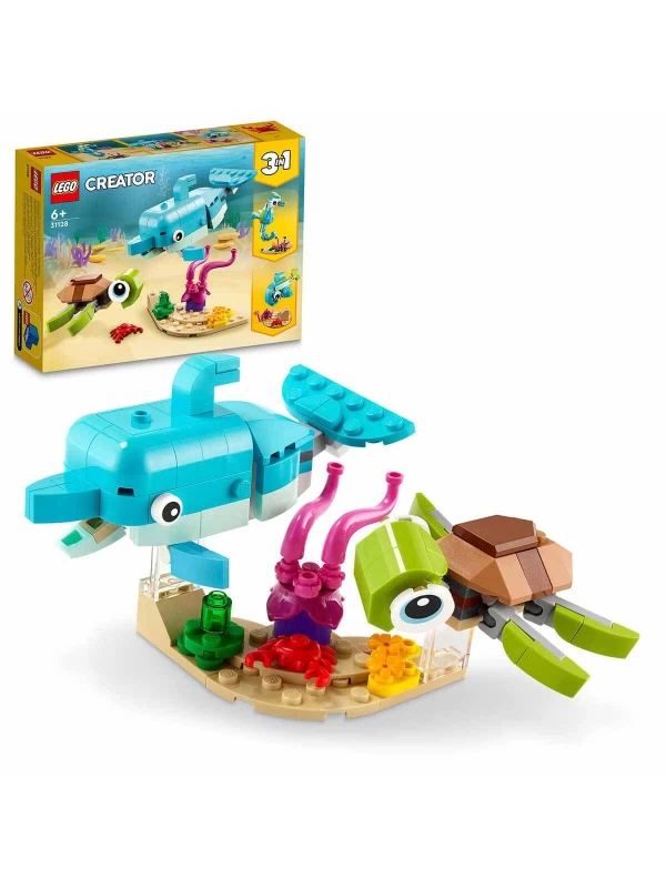 LMC31128 LEGO Creator 3’ü 1 Arada Yunus ve Kaplumbağa…