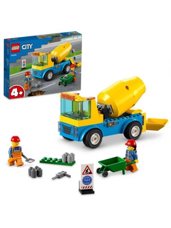 LSC60325 LEGO City Beton Mikseri Yapım Seti…