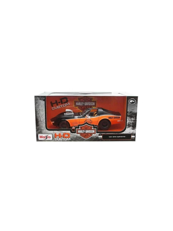 1:24 Harley-Davidson 1970 Corvette…