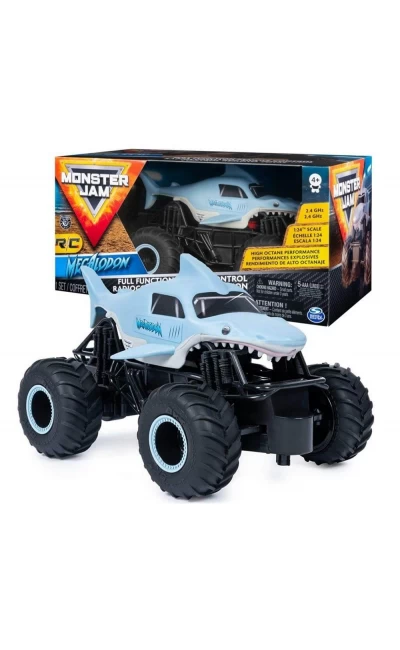 6044952 Monster Jam 1:24 Uzaktan Kumandalı Megalodon