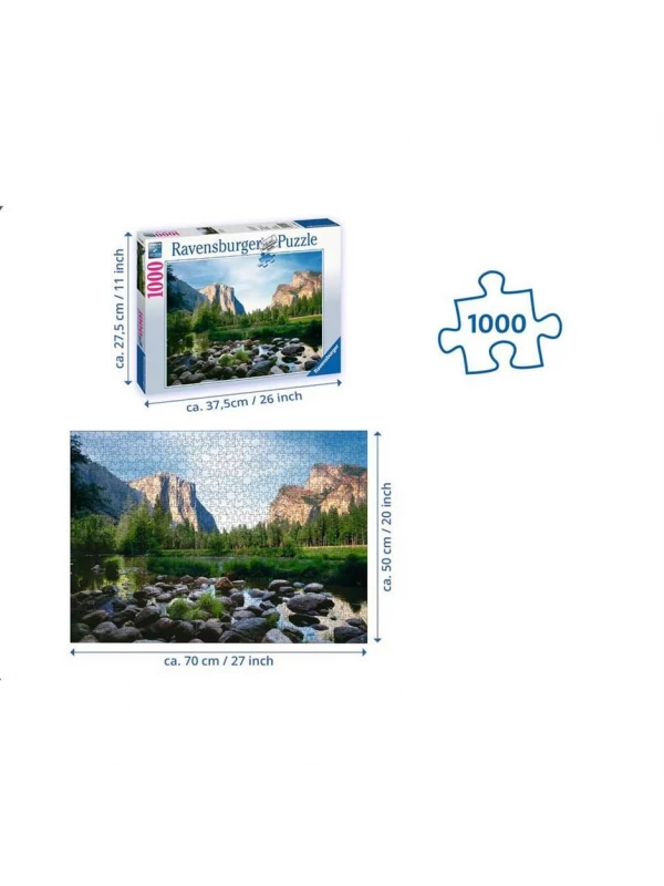RPB820672 Ravensburger, Yosemite Vadisi - 1000 Parça Puzzle…