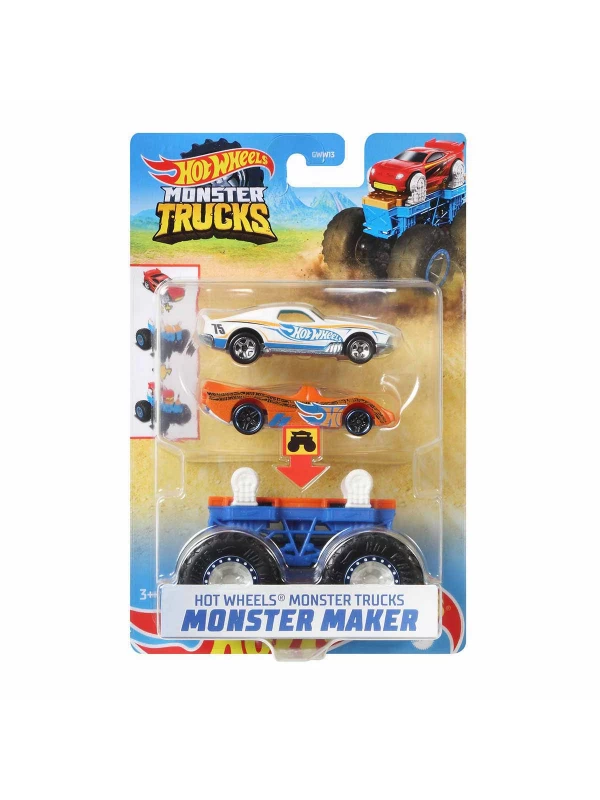 GWW13 Hot Wheels Monster Trucks Dev Tekerlek Ustası Araçlar…