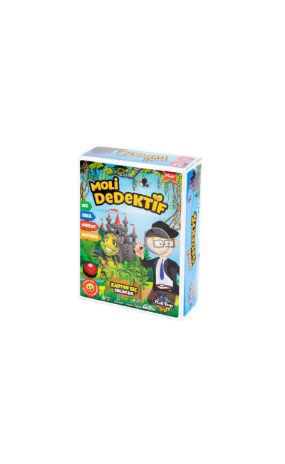 1292 Moli Toys Dedektif 2 Oyun 1 Arada Kutu Oyunu