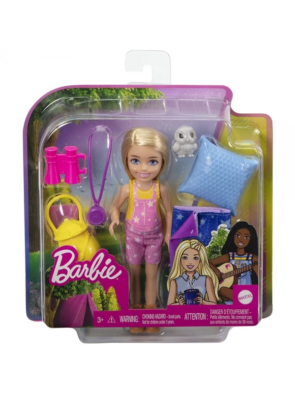 HDF77 Barbie Chelsea'nin Kamp Macerası Oyun Seti…