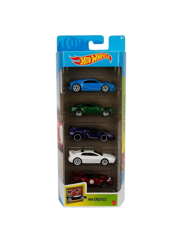 1806 Hot Wheels 5'li Araba Seti…