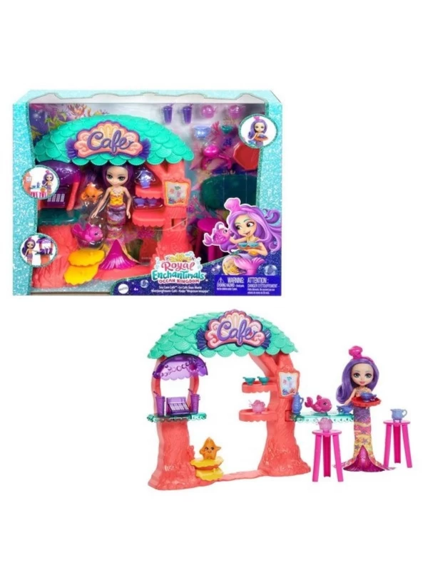 HCF86 Enchantimals Su Altı Kafe Oyun Seti…