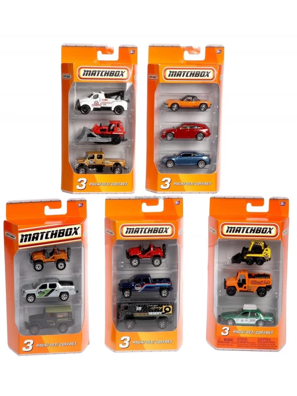 C3713 MATCHBOX ÜÇLÜ ARABA SETİ…