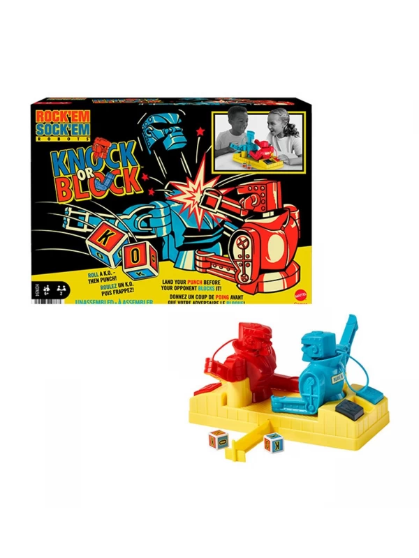 HDN94 Mattel Rock'Em Sock'Em Robotlar Vur veya Engelle…