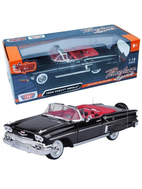 Vardem MM-73112 1:18 1958 Chevrolet Impala Üstü Açık Araba…