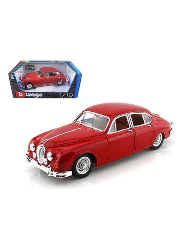 12009 Burago 1:18 Jaguar Mark II 1959 Model Araba…