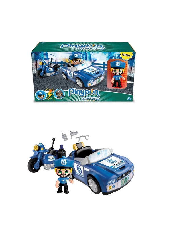 Pinypon Action Süper Polis ve Arabası…