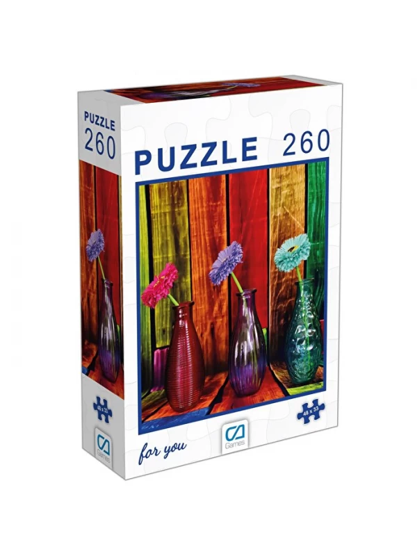 CA.6006 CA Çiçekler Puzzle ''260 Parça''…
