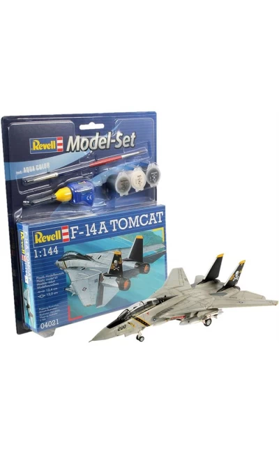 VBU64021 Revell 1:144 F-14A Tomcat Model Set Uçak