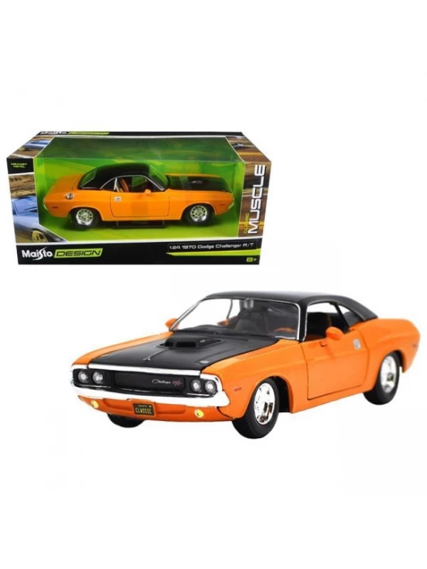 32518 1:24 Maisto Dodge Challenger 1970 Model Araba…