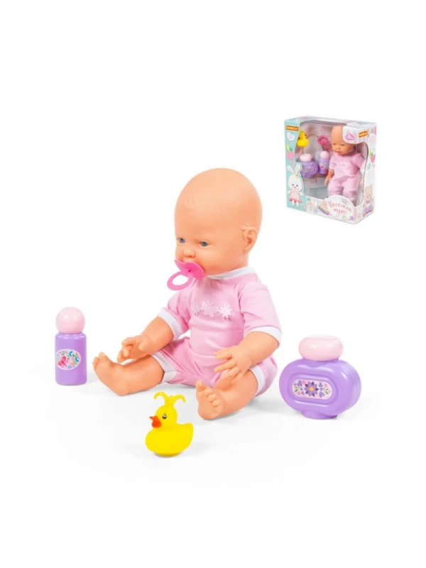 78360 Polesie Neşeli Oyuncak Bebek Emzik ile Banyo Seti…