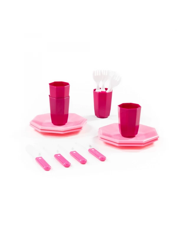 61713 Polesie Çocuk Yemek Takımı "Retro" (16 Parça)…