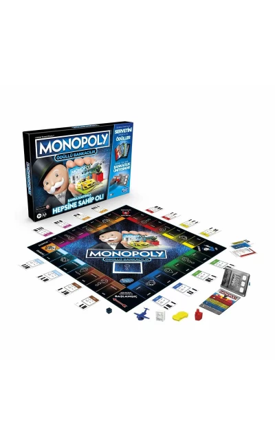 E8978 Monopoly Ödüllü Bankacılık Oyun Serti