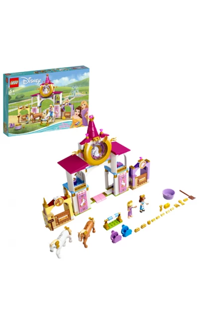LGP43195 Lego Disney Princess Belle ve Rapunzel'in Kraliyet Ahırları