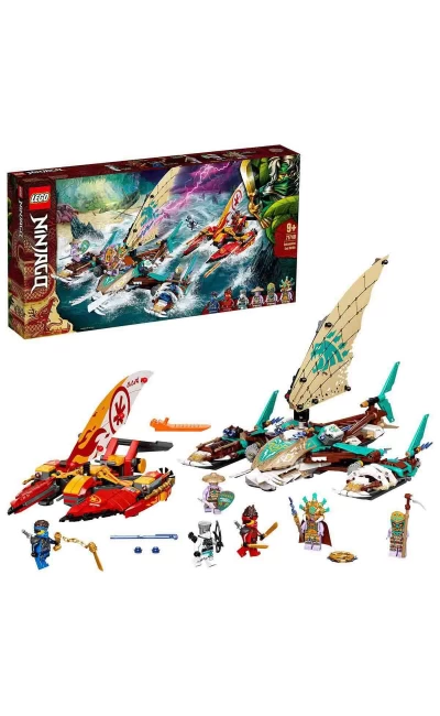 LSL71748 LEGO NINJAGO Katamaran Deniz Savaşı  Yapım Seti