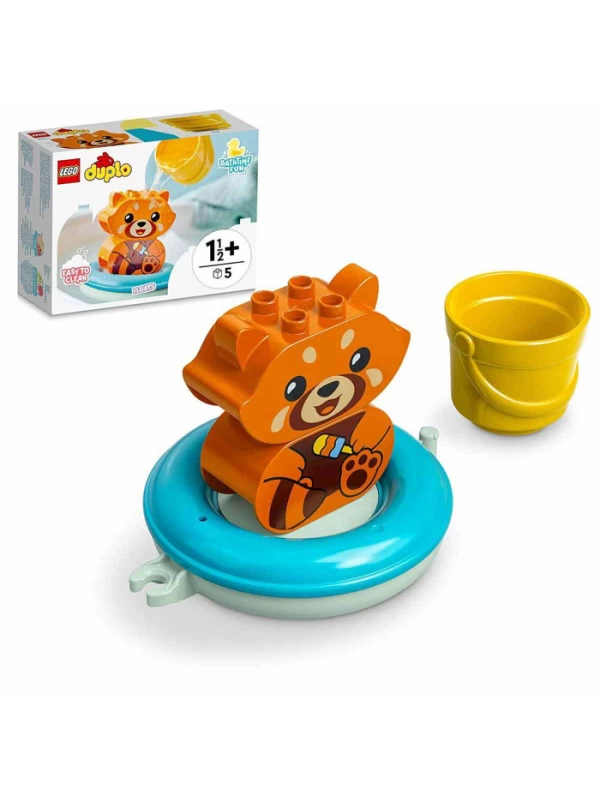 LED10964 Lego Duplo İlk Banyo Zamanı Eğlencesi Yüzen Kırmızı Pa…