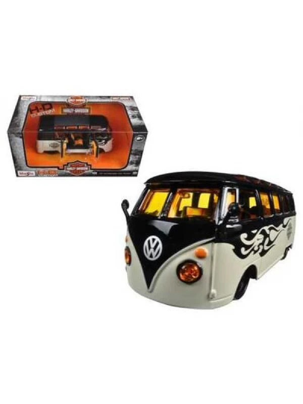 32192 1:25 Maisto Volkswagen Van Samba Model Araba…