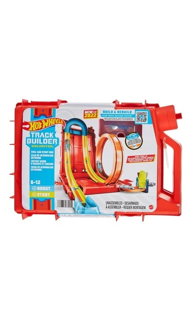 HDX78 HOT WHEELS TRACK BUİLDER BENZİN BİDONU AKROBASİ SETİ